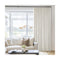 Natural Cream Linen Black Out Curtains 120 Inch Long for Living Room Bedroom ...
