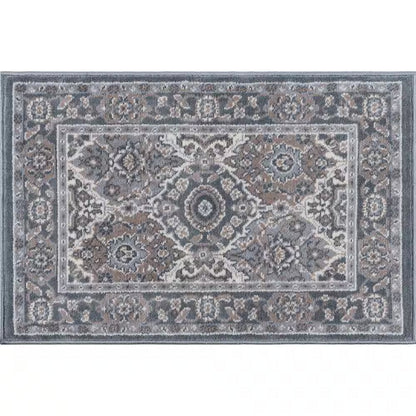 Madison Oriental Gray 8 Ft. round Indoor Area Rug