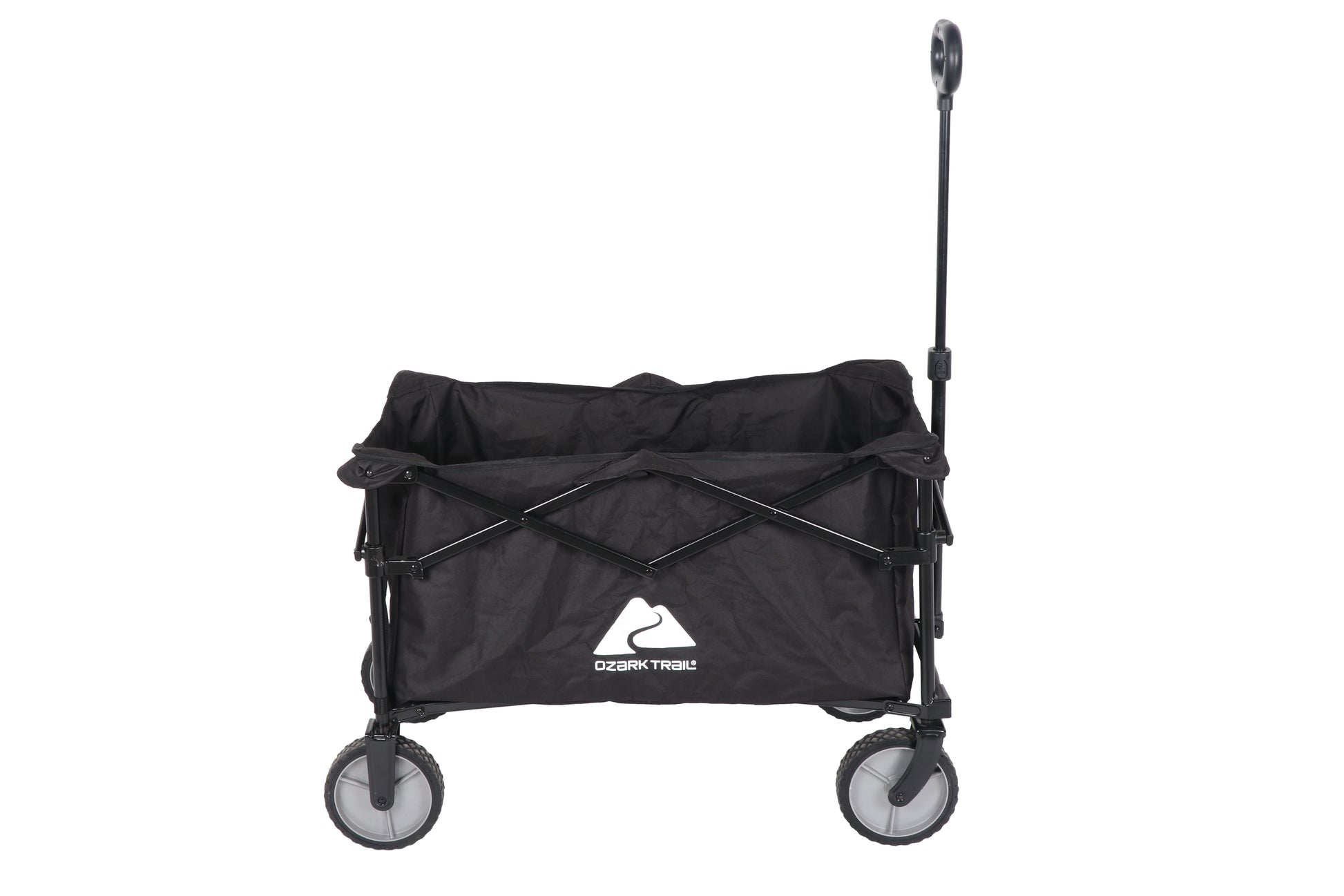 Multi-Purpose Big Bucket Cart, Black Wagon, Height 24"