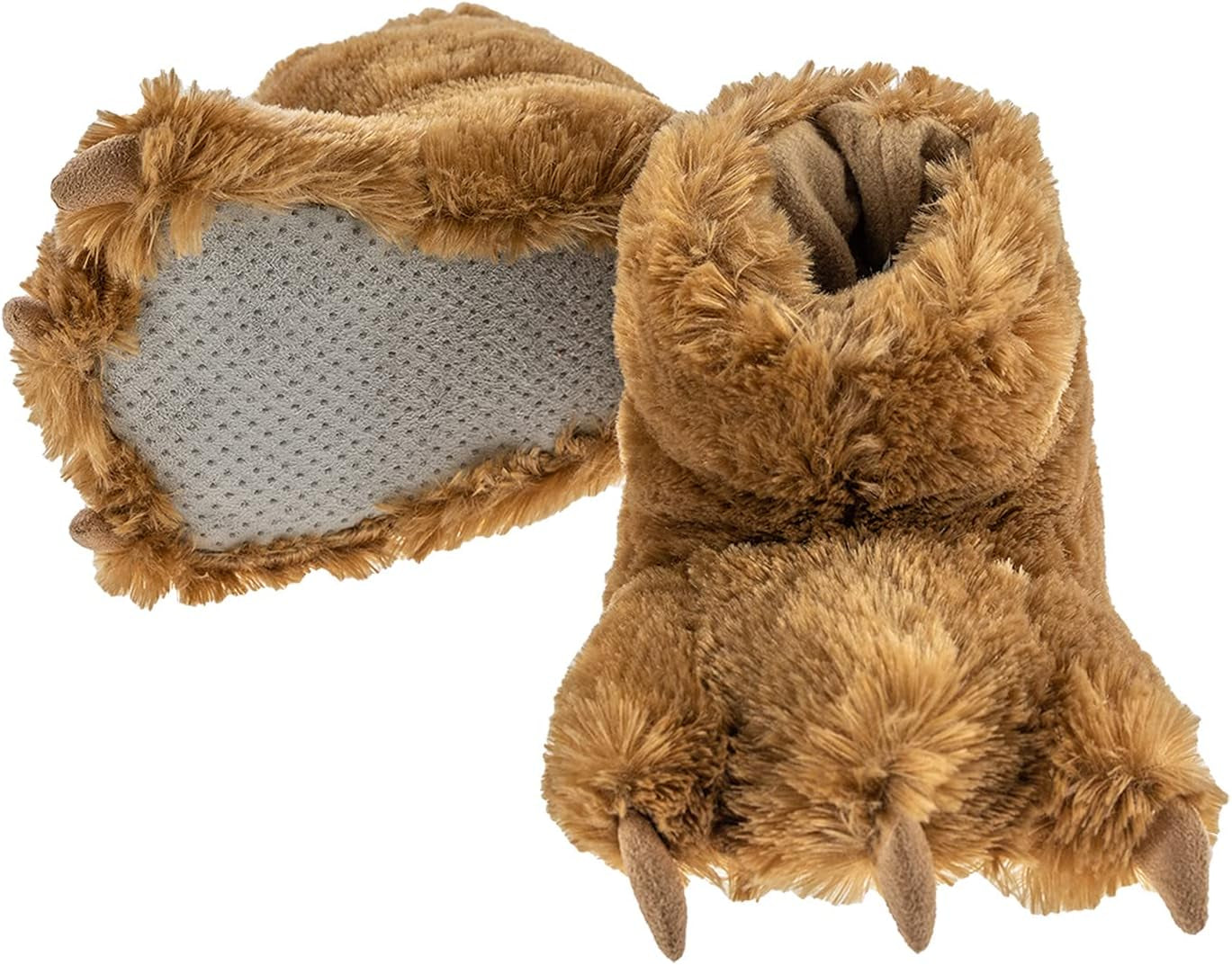 Animal Paw Slippers for Kids and Adults, Fun Costume for Kids, Cozy Furry Slippers