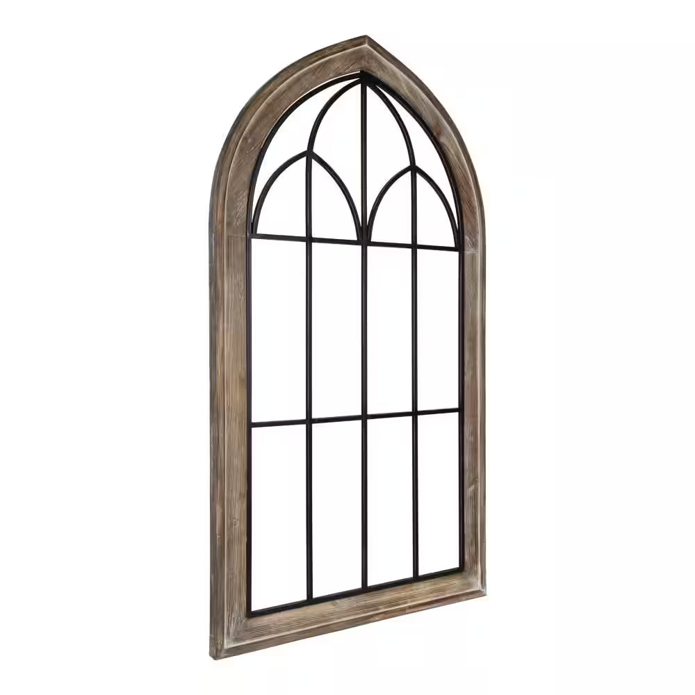 Rennel Wood Rustic Brown Plaque Wall Art