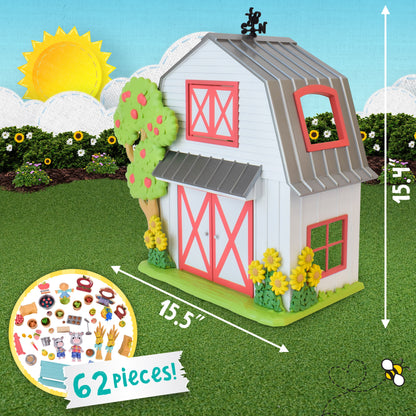 Harvest Festival, Doll Playset with Mini Figures, 62 Pieces, Children Ages 3+
