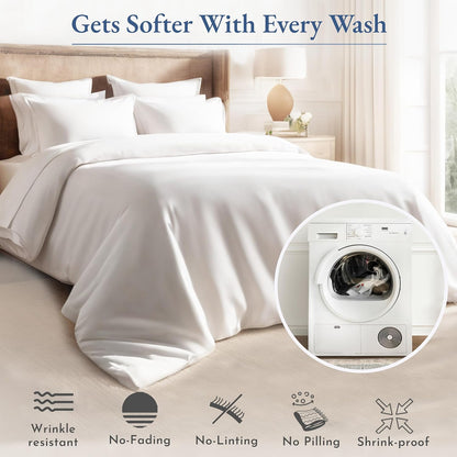 Split King Sheets for Adjustable Bed - Buttery Soft 800 Thread Count, 100% Cotton Set - Beats Fake Egyptian Claims, Bedding Set with Durable Twin XL Fitted Sheets (Grey)