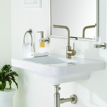 23737EN2 Concetto Single-Handle Bathroom Faucet L-Size, Brushed Nickel Infinityfinish