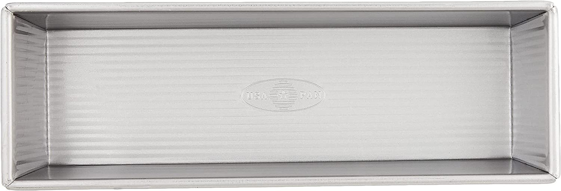 Bakeware Pullman Loaf Pan with Cover, 13 X 4 Inch, Nonstick & Quick Release Coating, Made in the USA from Aluminized Steel