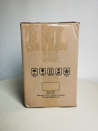 Geometric Glass Terrarium Planter for Succulent, Small Cacti, Black Irregular Opened Container Pot, Indoor Home Garden Office Tabletop Decor, 6.5" X 5.7" X 9.8" (No Plants, No Door)