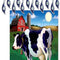 Pin the Tail on the Cow Game Party Supplies : Farm