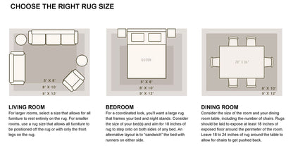 Elation Farmhouse Ivory Grey Area Rug