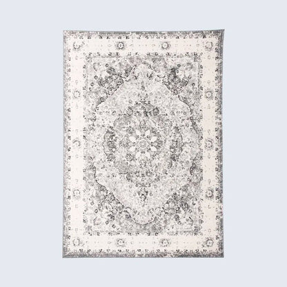 Hector Performance Oriental Gray/Ivory/Black Indoor Rug