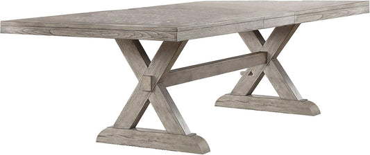 Rocky Dining Table - - Gray Oak