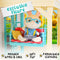 Buzzby Farmhouse Doll Playset & Mini Figure, 25 Pieces, Children Ages 3+