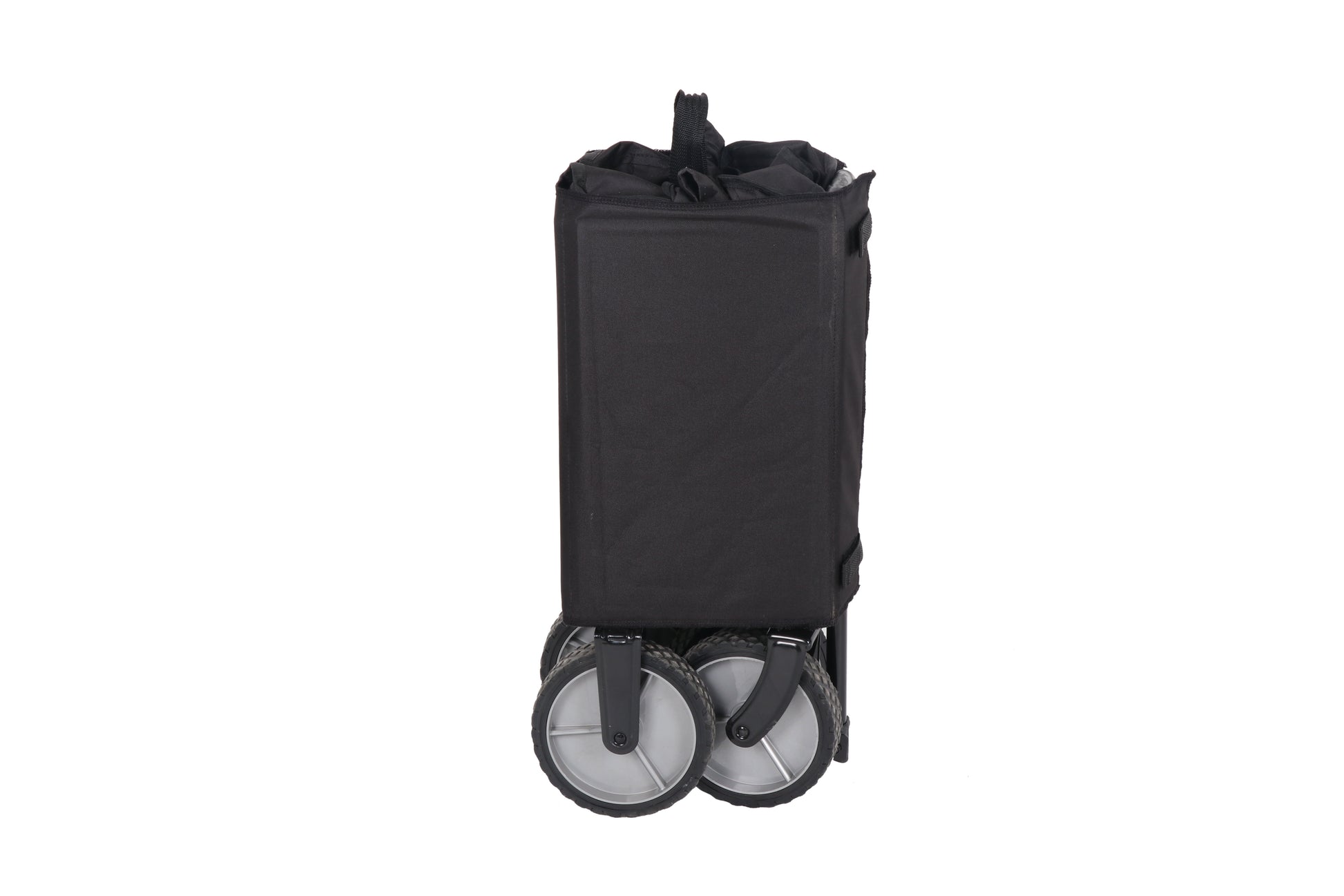Multi-Purpose Big Bucket Cart, Black Wagon, Height 24"
