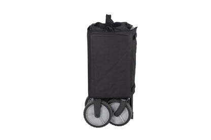 Multi-Purpose Big Bucket Cart, Black Wagon, Height 24"