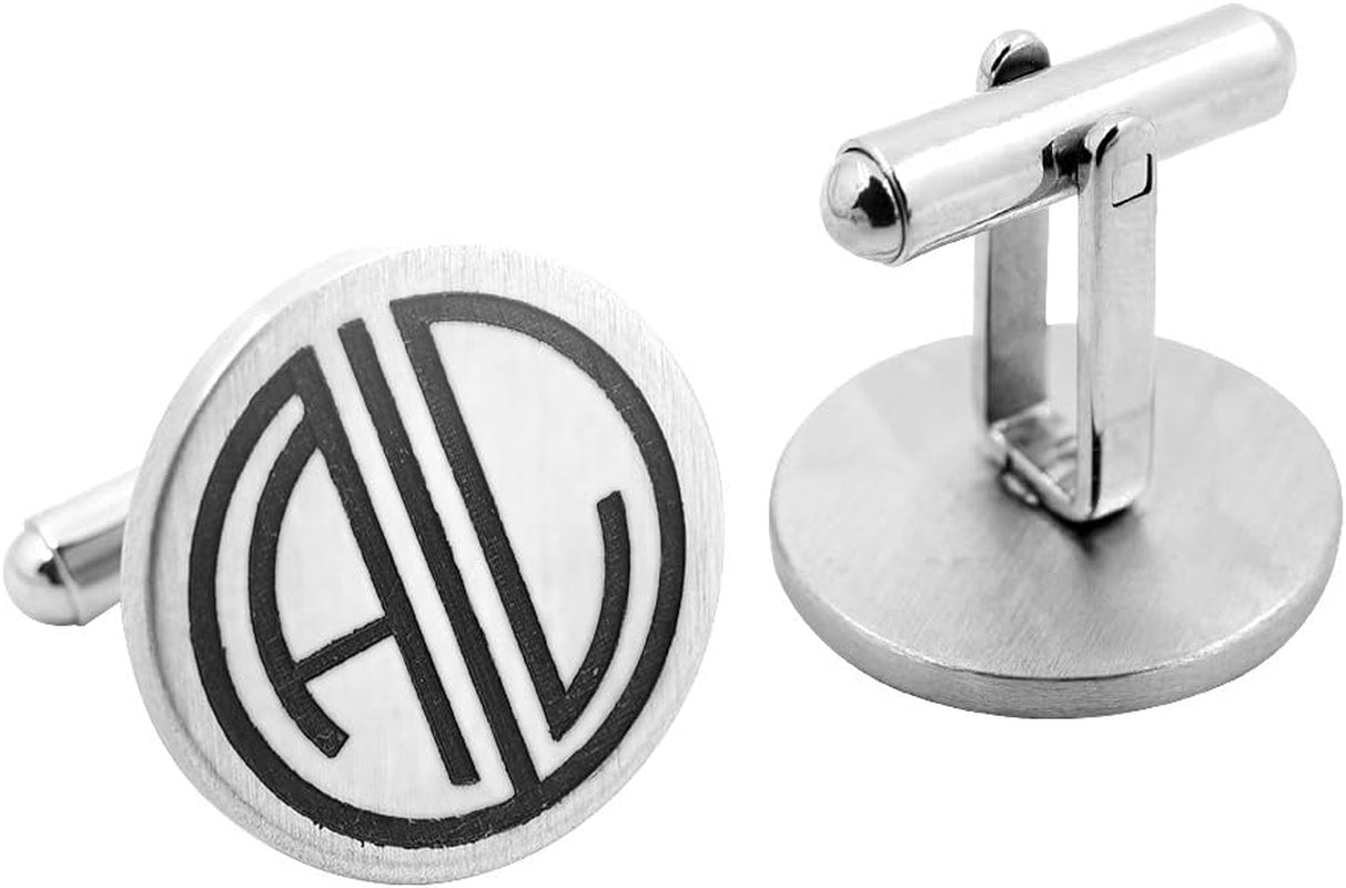 Father of the Bride Cufflinks I Loved Her First Cuff Links Engraved Anniversary Wedding Party Cufflinks & Tie Clip Bar Tacks
