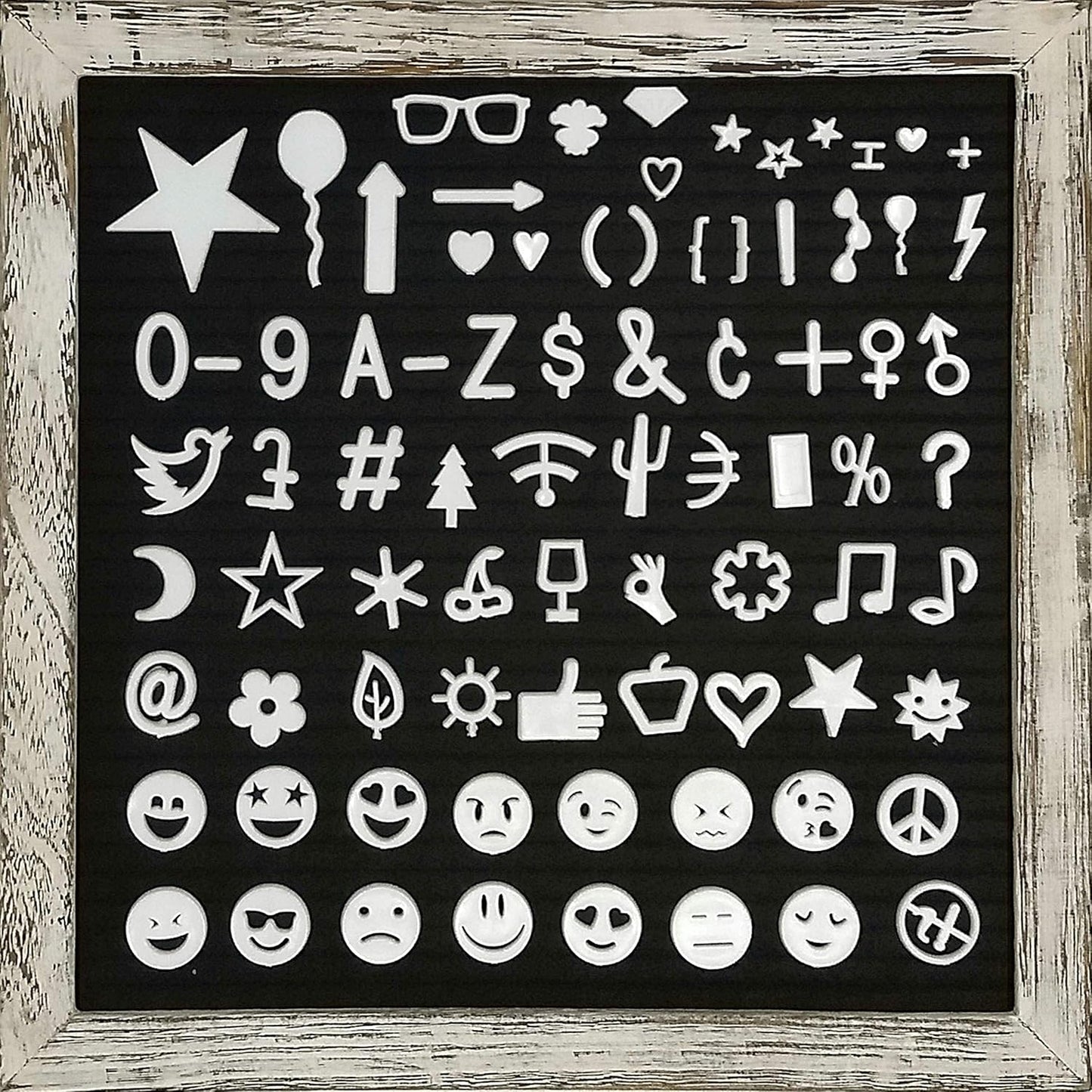 Felt Letter Board with Letters and Numbers 10X10 Inch, Felt Board with Letters Back to School Sign Classroom Decor, Baby Announcement Sign, First Day of School Board, Wifi Password Sign