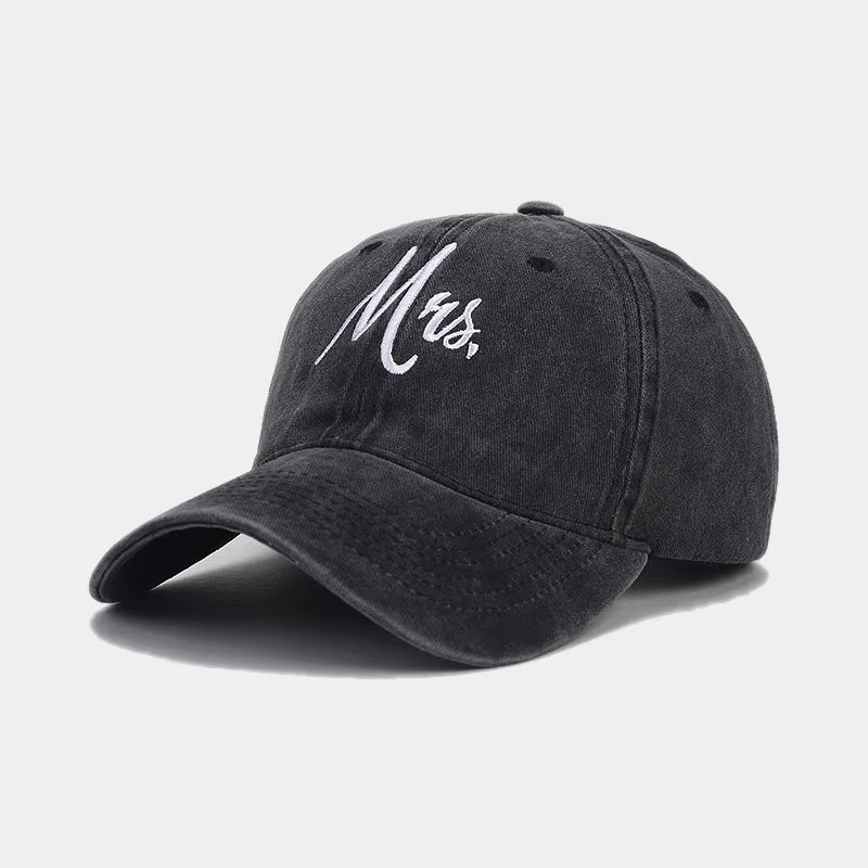 Mr and Mrs Baseball Caps Men Women Hats Bride and Groom Cap Gifts for the Couple Wedding Favors for Lovers