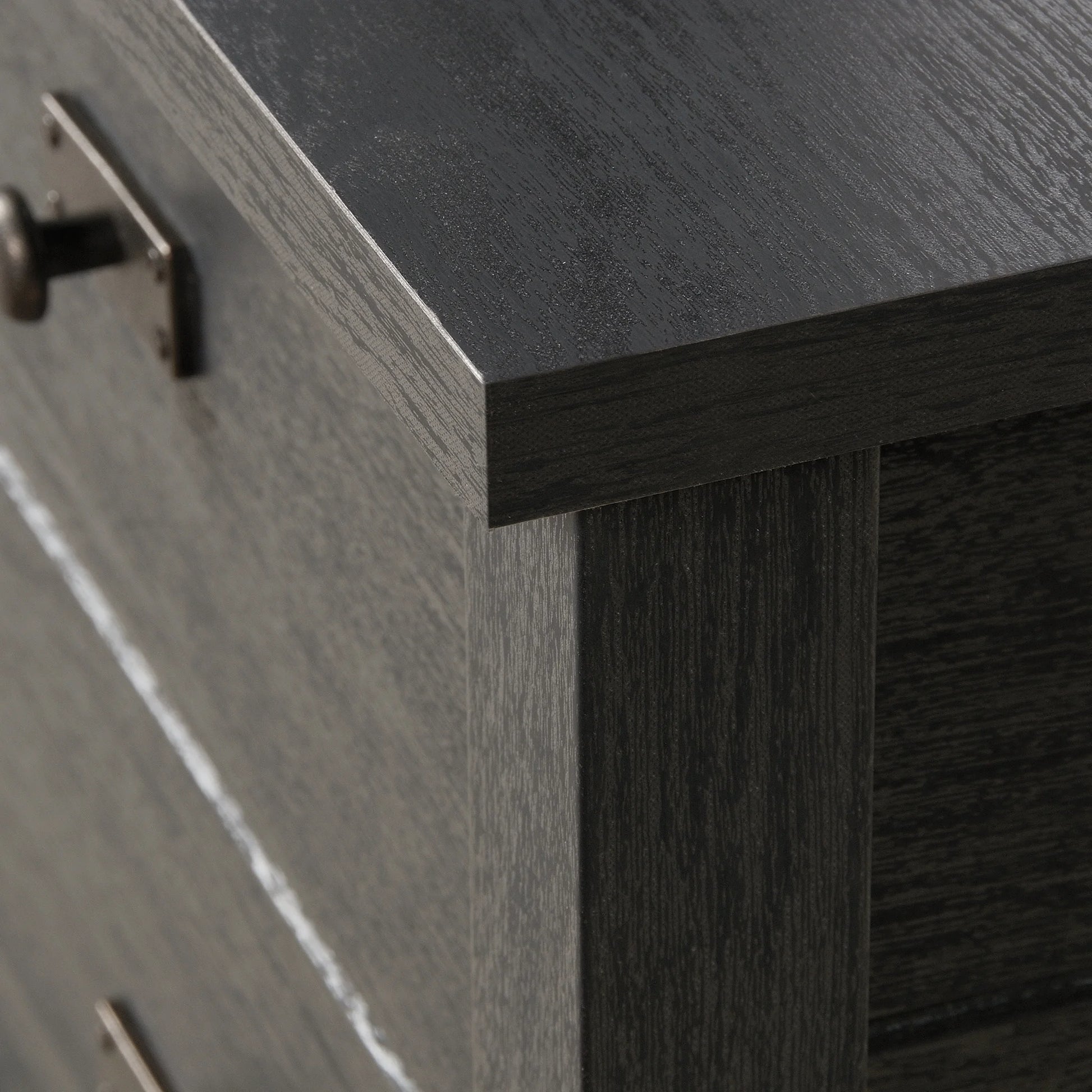 Cottage Road Storage Coffee Table in Raven Oak, Raven Oak Finish