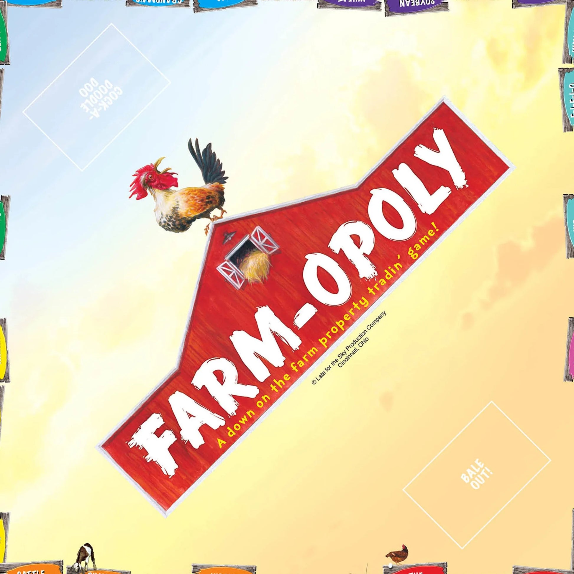 Farm-Opoly Board Game