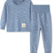 100% Cotton Baby Boys Girls Pajamas Set Long Sleeve Sleepwear