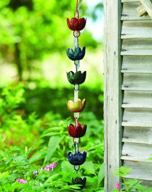 Lily Cup Rain Chain