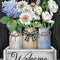 Crated Mason Jars Spring Garden Flag