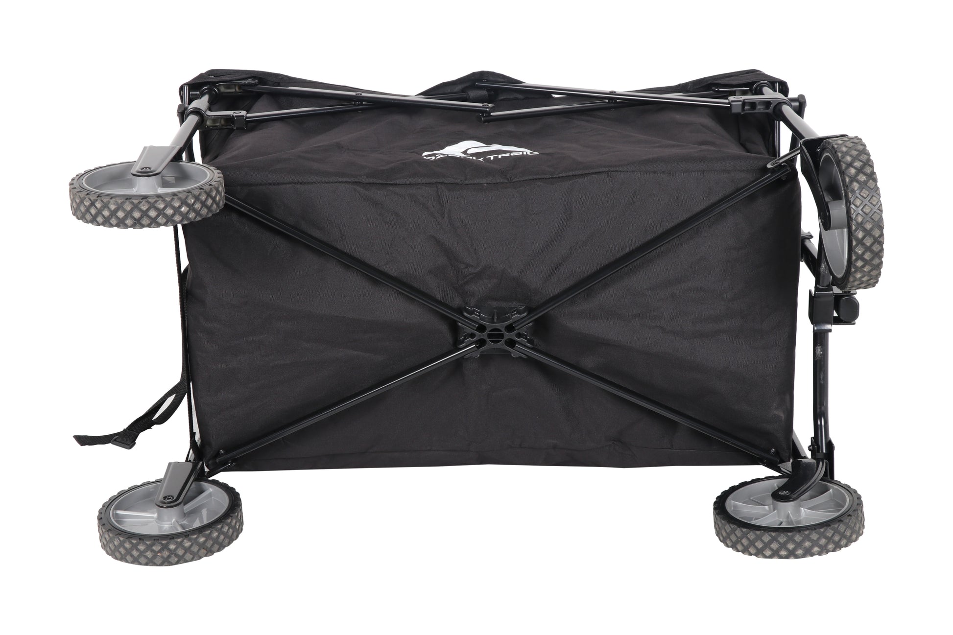 Multi-Purpose Big Bucket Cart, Black Wagon, Height 24"
