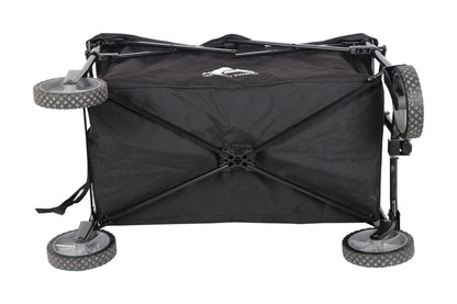 Multi-Purpose Big Bucket Cart, Black Wagon, Height 24"