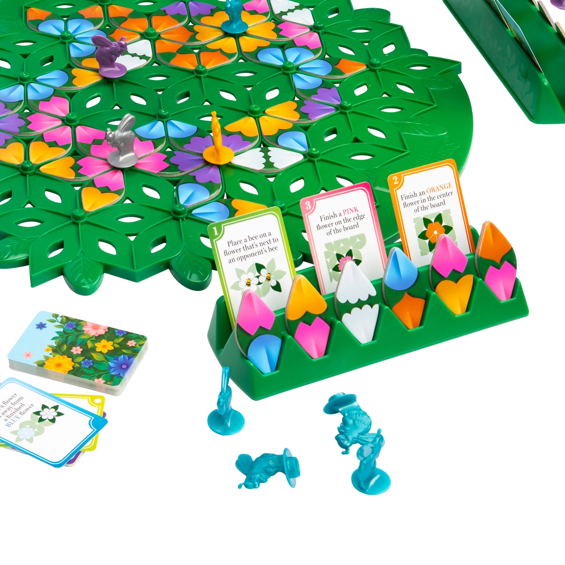 Wild Flowers Family Fun Strategy Game, Ideal for Solo Play, and 1 to 4 Players Aged 8+