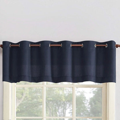Nathan Grommet Textured Kitchen Curtain Valance
