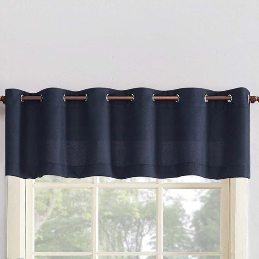 Nathan Grommet Textured Kitchen Curtain Valance