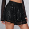 Sequin Mini Skirt