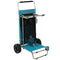 Sand Island Convertible Beach Cart, Blue, Outdoor Camping Wagon, Adult, Steel Tubing, 43.5In Height