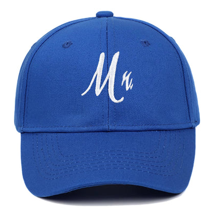 Mr and Mrs Baseball Caps Men Women Hats Bride and Groom Cap Gifts for the Couple Wedding Favors for Lovers