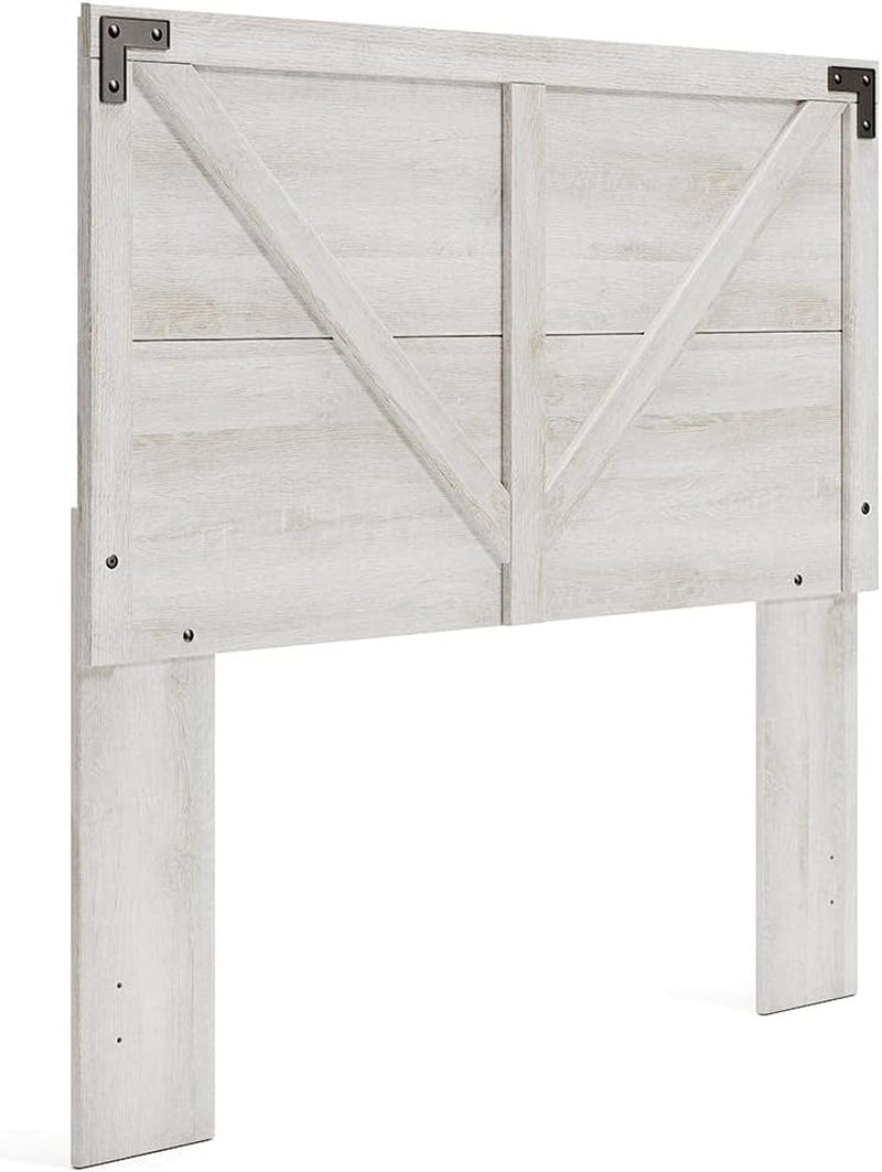 Shawburn Modern Farmhouse Headboard, Full, Whitewash