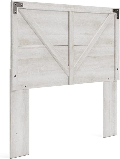 Shawburn Modern Farmhouse Headboard, Full, Whitewash
