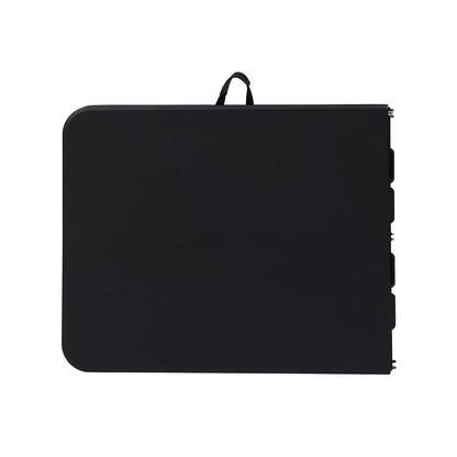6Ft Folding Table for Indoor Outdoor Camping Party , Black