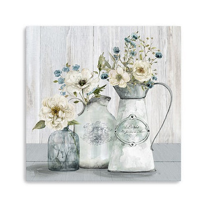 Rustic Flowers Unframed Print Wall Art