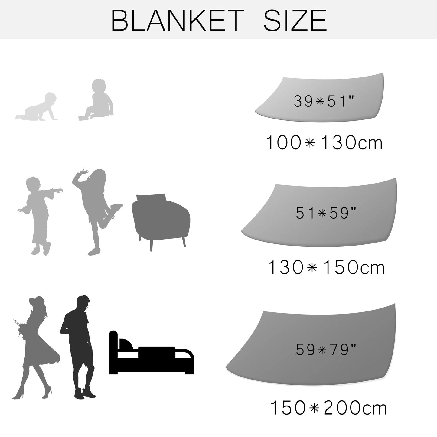 Cow Printed Soft Lightweight Bed 300GSM Flannel Throw Blanket 39" X 51"