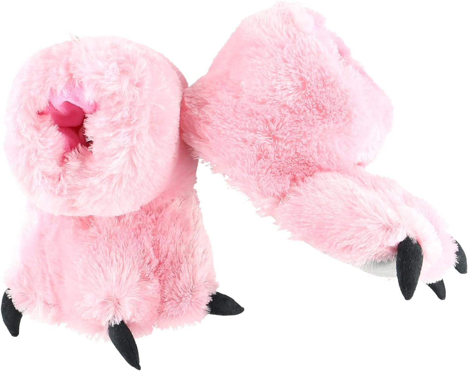 Animal Paw Slippers for Kids and Adults, Fun Costume for Kids, Cozy Furry Slippers
