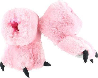 Animal Paw Slippers for Kids and Adults, Fun Costume for Kids, Cozy Furry Slippers