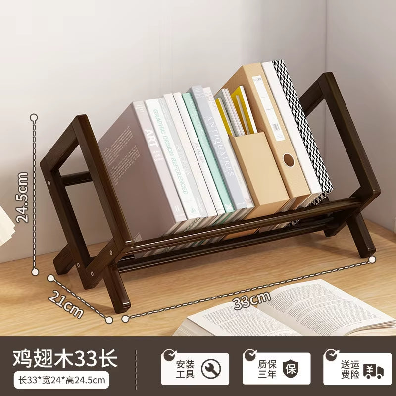 Desktop Small Book Rack for Room Book Shelf Furniture CD Storage Shelf Simple Economy Book Stand Bookshelves Bookcase Organizer