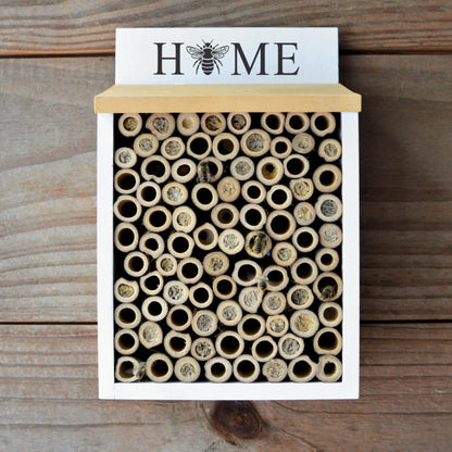 Better Gardens Wood Farmhouse Pollinator Home, White