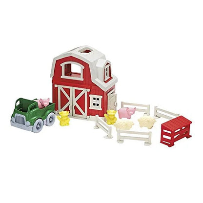Farm Playset, 100% Recycled Plastic, for Unisex Child Ages 2+