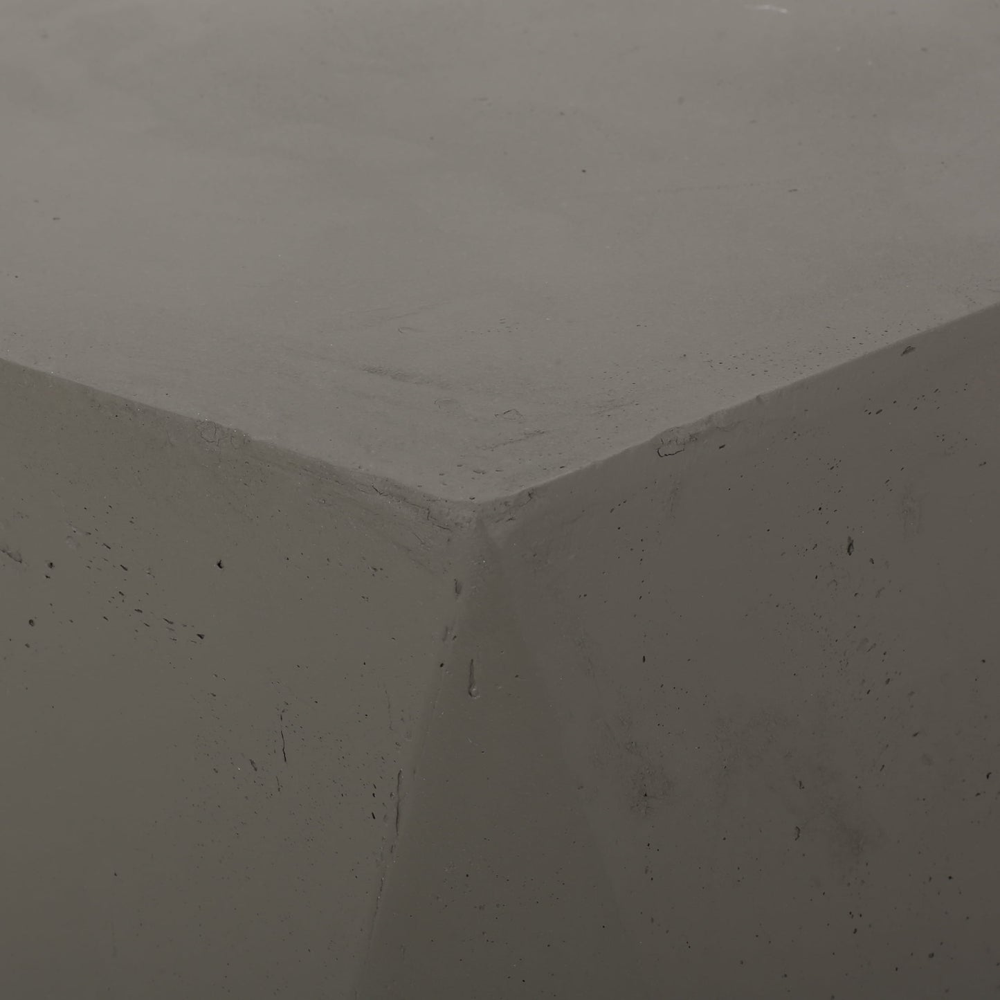 Sandy Outdoor Side Table, Light Gray