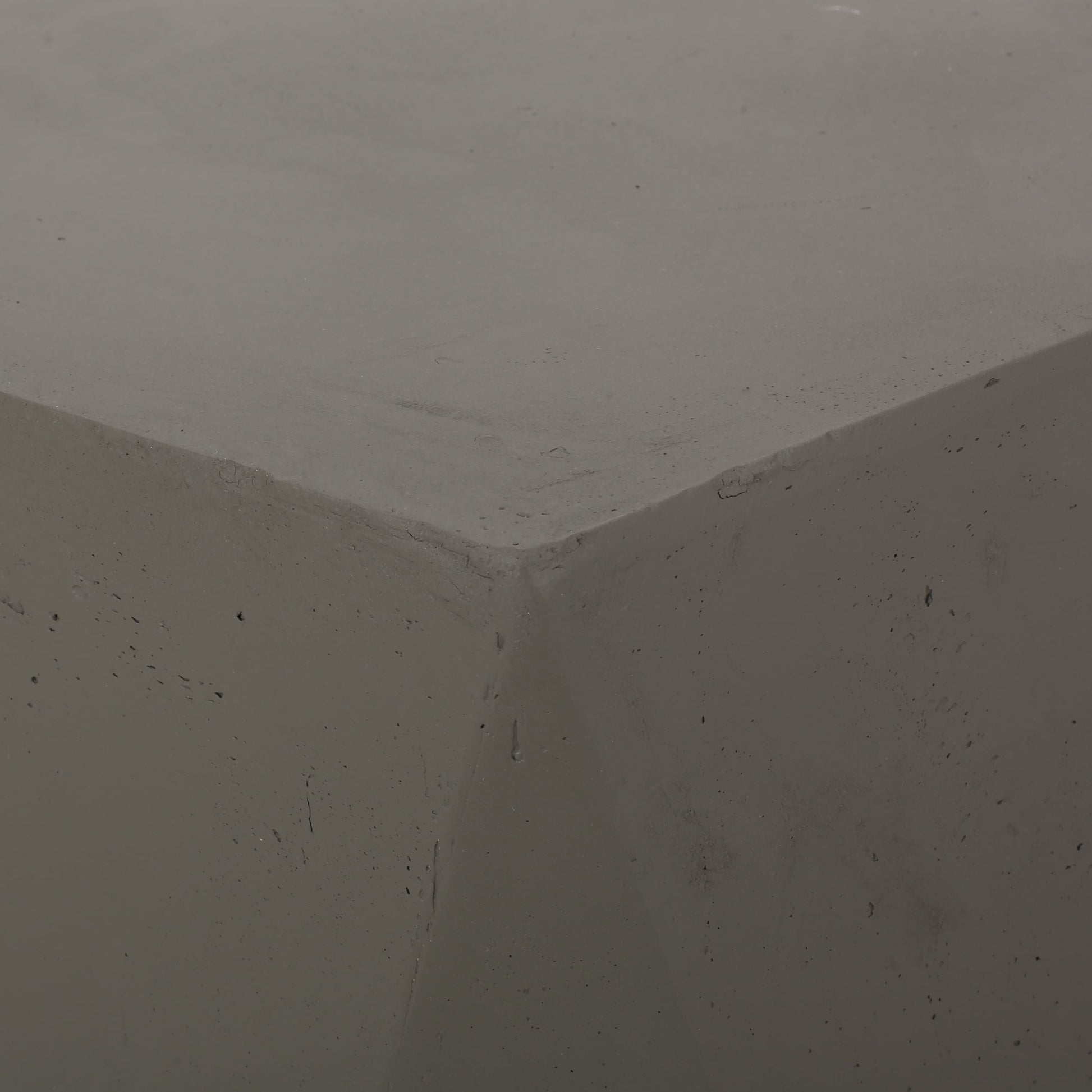 Sandy Outdoor Side Table, Light Gray