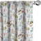 Animal Curtains, Cow Horse Pigs Chicken Sheep Farmhouse Mascots Cartoon Print, Window Treatments 2 Panel Set for Living Room Bedroom, Pair of - 28" X 63", Black