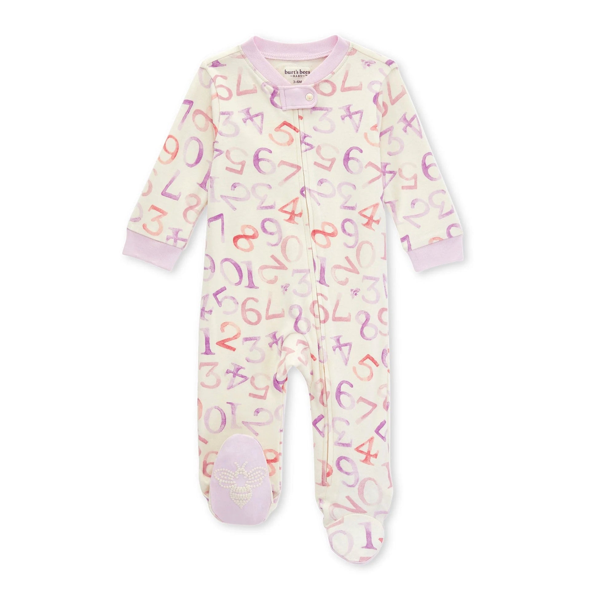 Organic Cotton Baby One Piece Sleep 'N Play, Sizes Newborn-6/9 Months