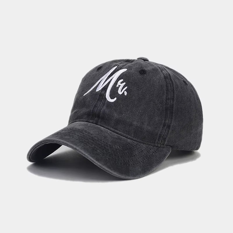 Mr and Mrs Baseball Caps Men Women Hats Bride and Groom Cap Gifts for the Couple Wedding Favors for Lovers