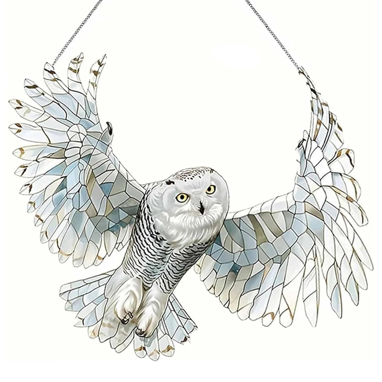 Red Cardinal Stained Glass Window Hanging,Cardinal Decor Handmade Art Craft Hanging Ornament for Window,Bird Suncatcher Home Decoration Memorial Gifts