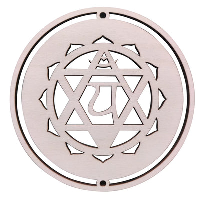 Healing Wall Art Decoration 7 Rings Wooden Home Wall Hanging Decor Wood Plate Pendant Ornament Gift